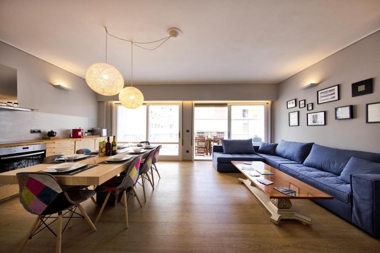 아테네 Super Modern Minimal Flat Nr Metro & Arch. Museum 아파트 외부 사진