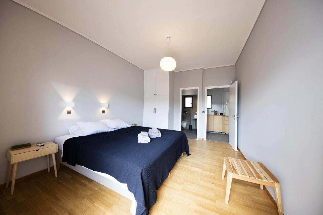 아테네 Super Modern Minimal Flat Nr Metro & Arch. Museum 아파트 외부 사진