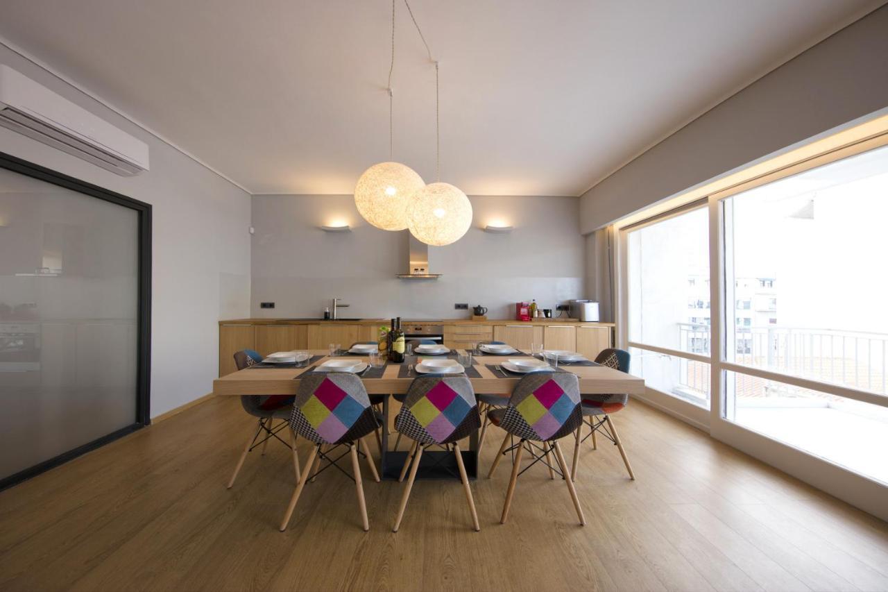 아테네 Super Modern Minimal Flat Nr Metro & Arch. Museum 아파트 외부 사진