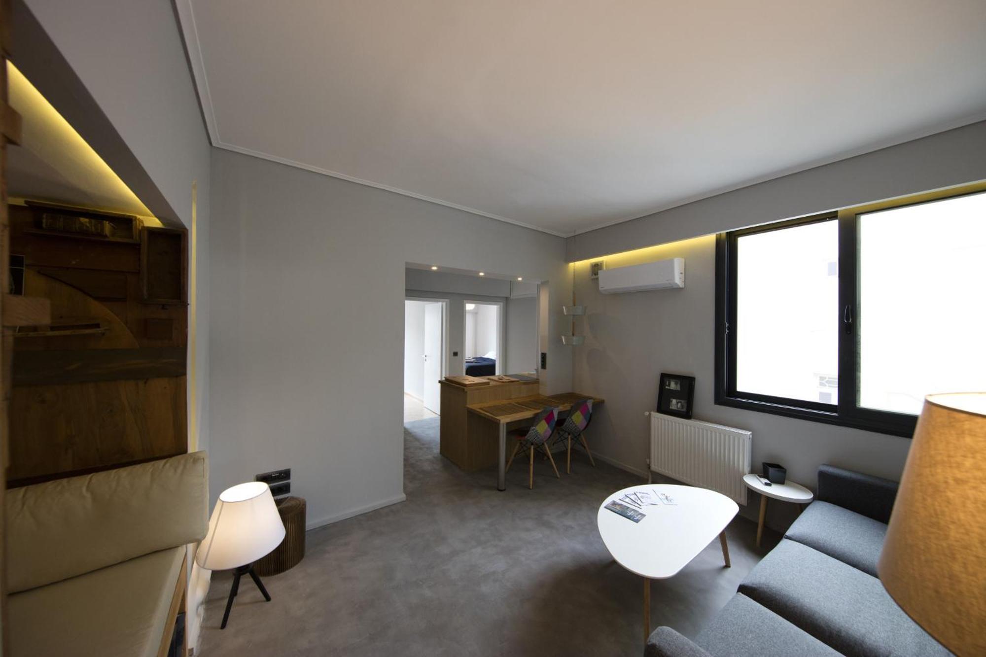 아테네 Super Modern Minimal Flat Nr Metro & Arch. Museum 아파트 외부 사진