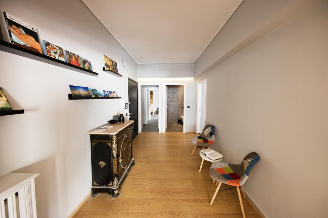 아테네 Super Modern Minimal Flat Nr Metro & Arch. Museum 아파트 외부 사진