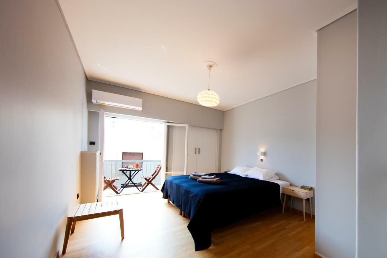 아테네 Super Modern Minimal Flat Nr Metro & Arch. Museum 아파트 외부 사진